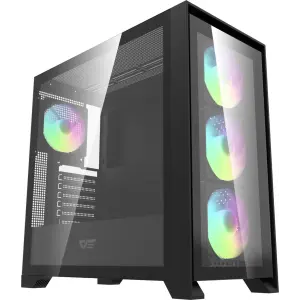 Корпус DarkFlash DRX90 Glass Black Без БЖ (DRX90 GLASS BLACK) UA