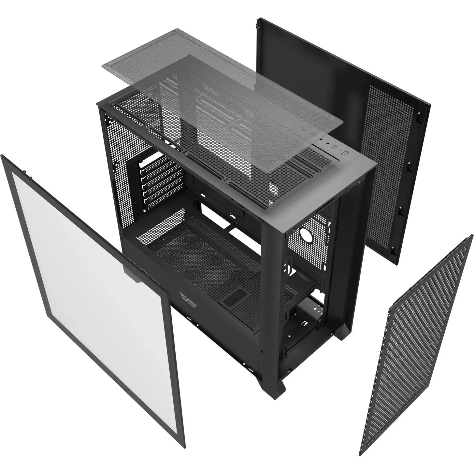 Корпус DarkFlash DRX90 Mesh Black Без БЖ (DRX90 MESH BLACK) UA