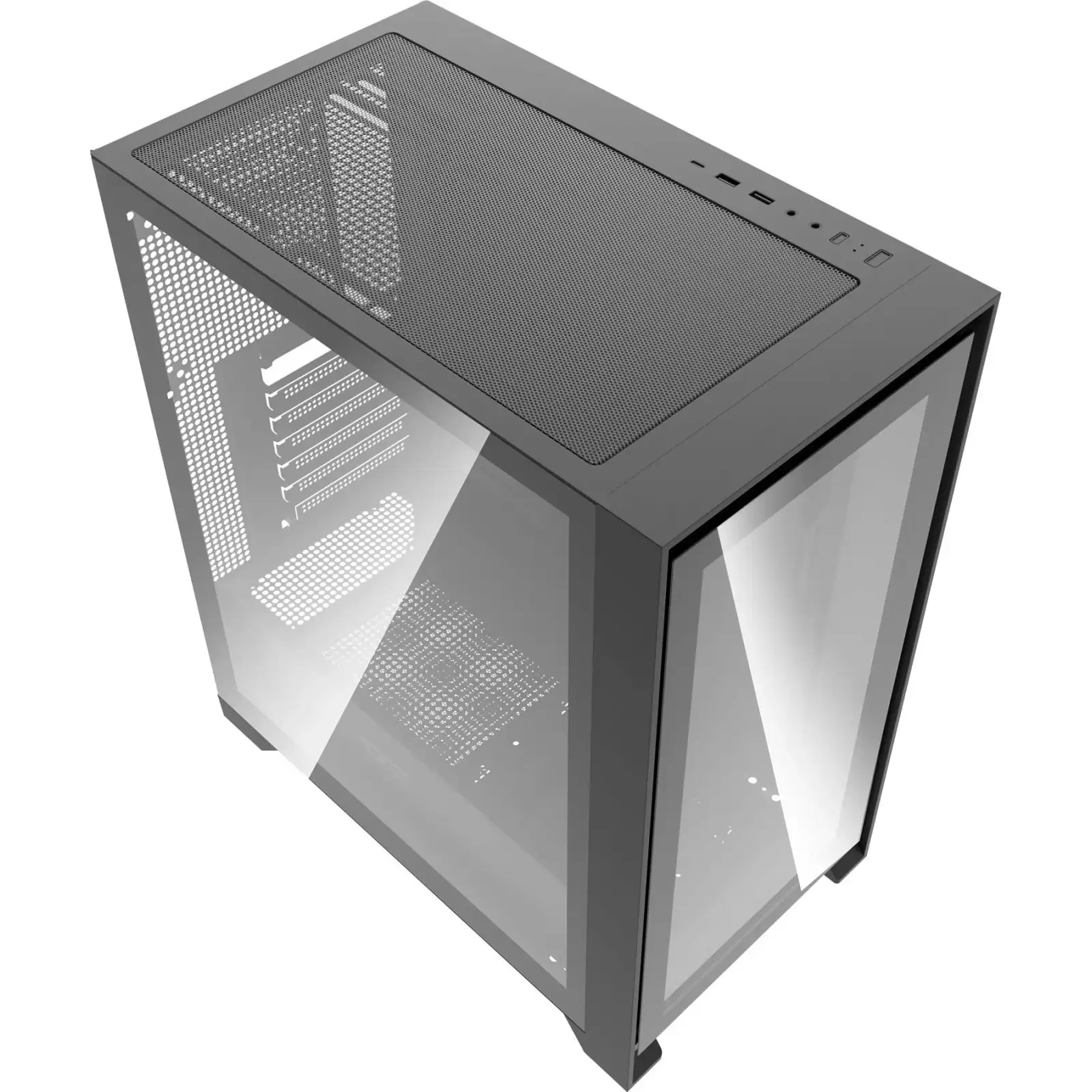 Корпус DarkFlash DRX70 Glass Black Без БП (DRX70 GLASS BLACK) UA
