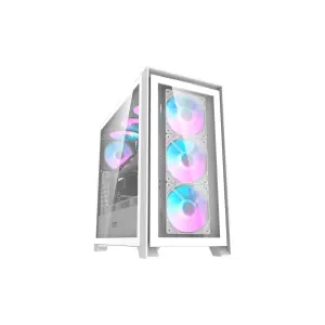 Корпус DarkFlash DRX90 Glass White Без БЖ (DRX90 GLASS WHITE) UA