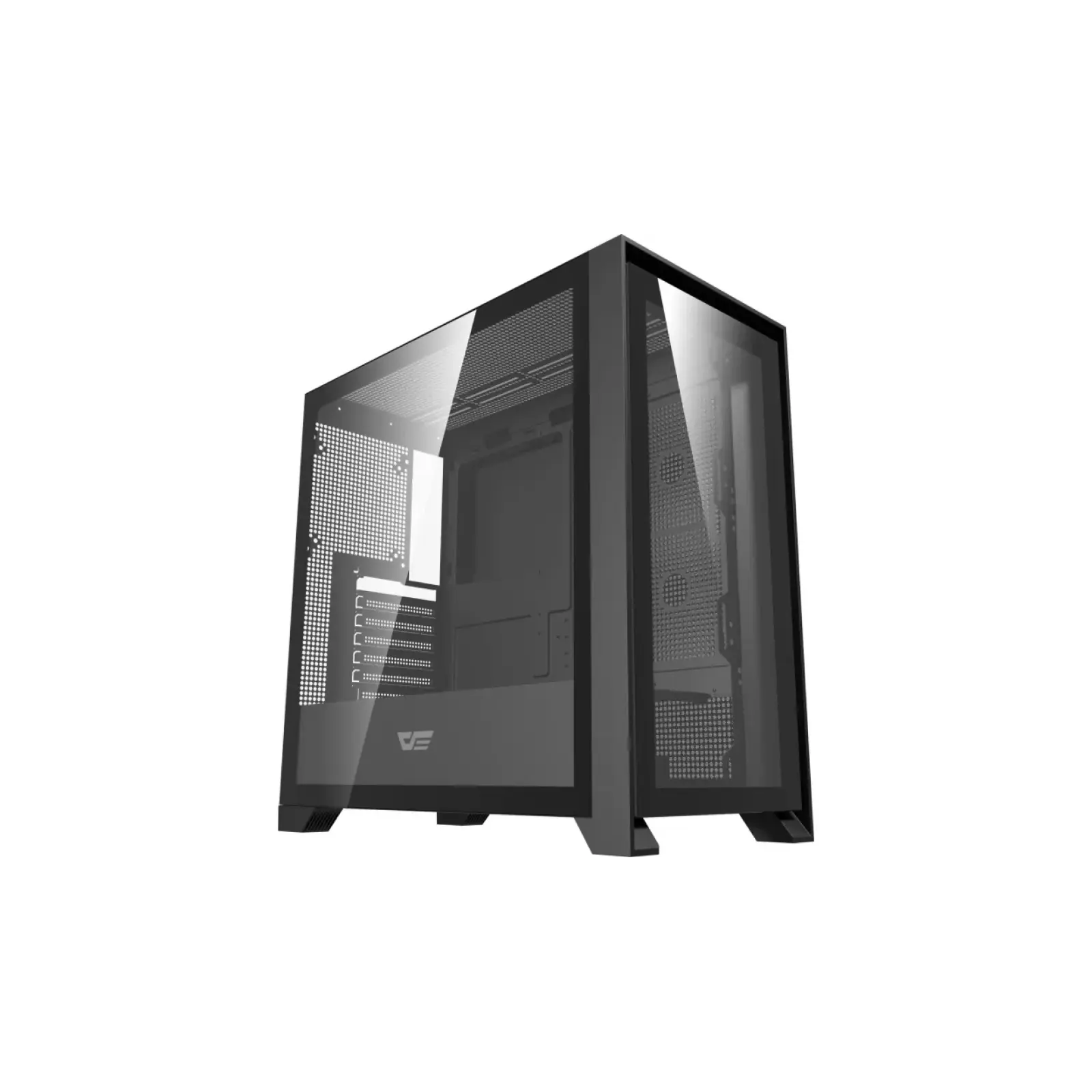 Корпус DarkFlash DRX90 Glass Black Без БЖ (DRX90 GLASS BLACK) UA