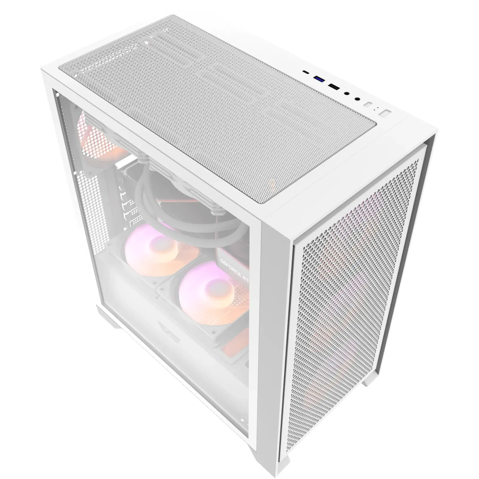 Корпус DarkFlashDRX70 Mesh White Без БЖ (DRX70 MESH WHITE) UA
