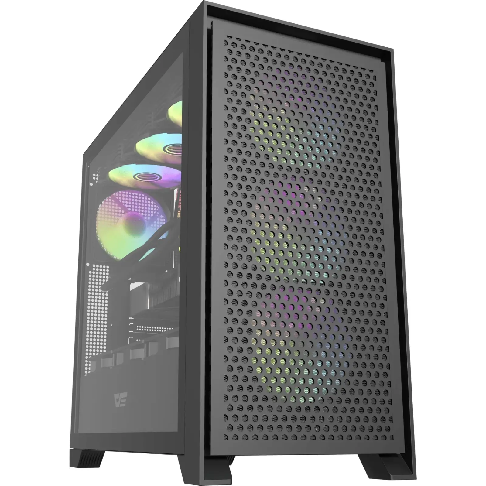 Корпус DarkFlash DRX90 Mesh Black Без БЖ (DRX90 MESH BLACK) UA