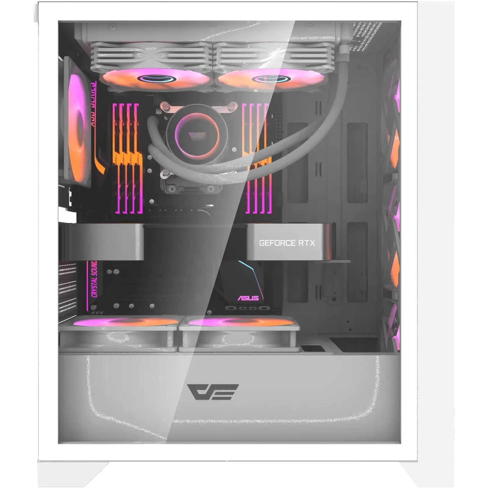 Корпус DarkFlashDRX70 Mesh White Без БЖ (DRX70 MESH WHITE) UA