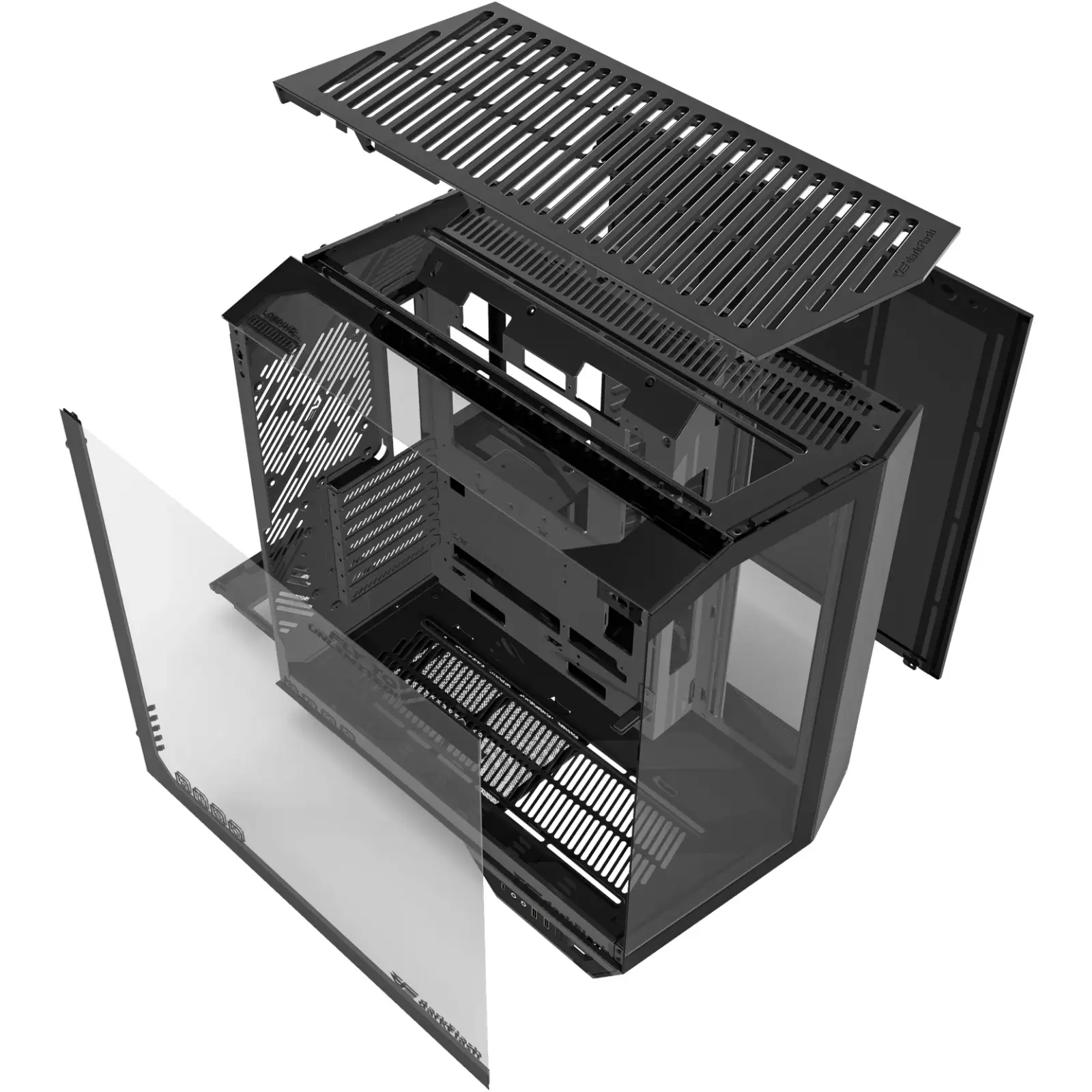 Корпус DarkFlash DY470 Black Без БЖ (DY470 BLACK) UA