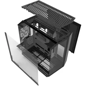 Корпус DarkFlash DY470 Black Без БЖ (DY470 BLACK) UA