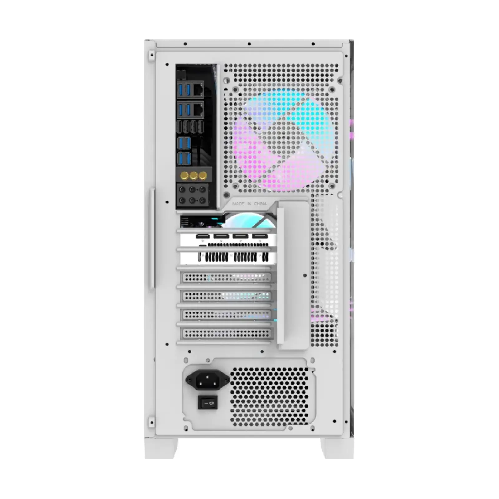 Корпус DarkFlash DRX90 Glass White Без БЖ (DRX90 GLASS WHITE) UA