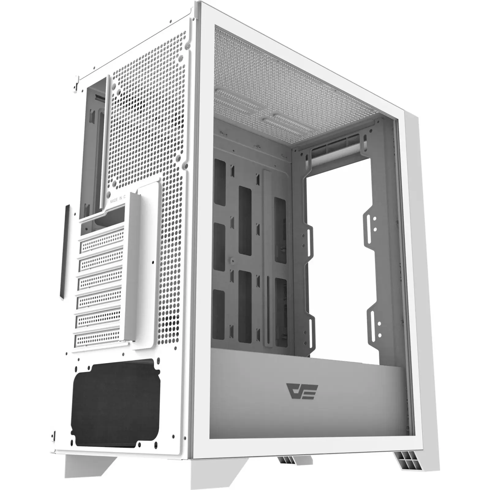 Корпус DarkFlash DRX70 Glass White Без БЖ (DRX70 GLASS WHITE) UA