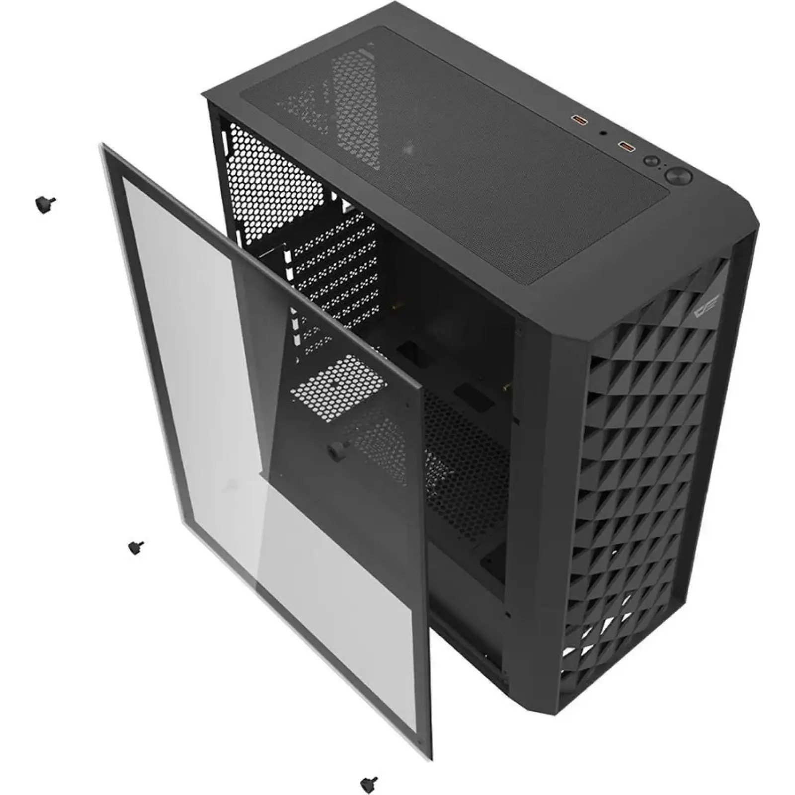 Корпус DarkFlash DK351 Black Без БЖ (DK351 BLACK) UA