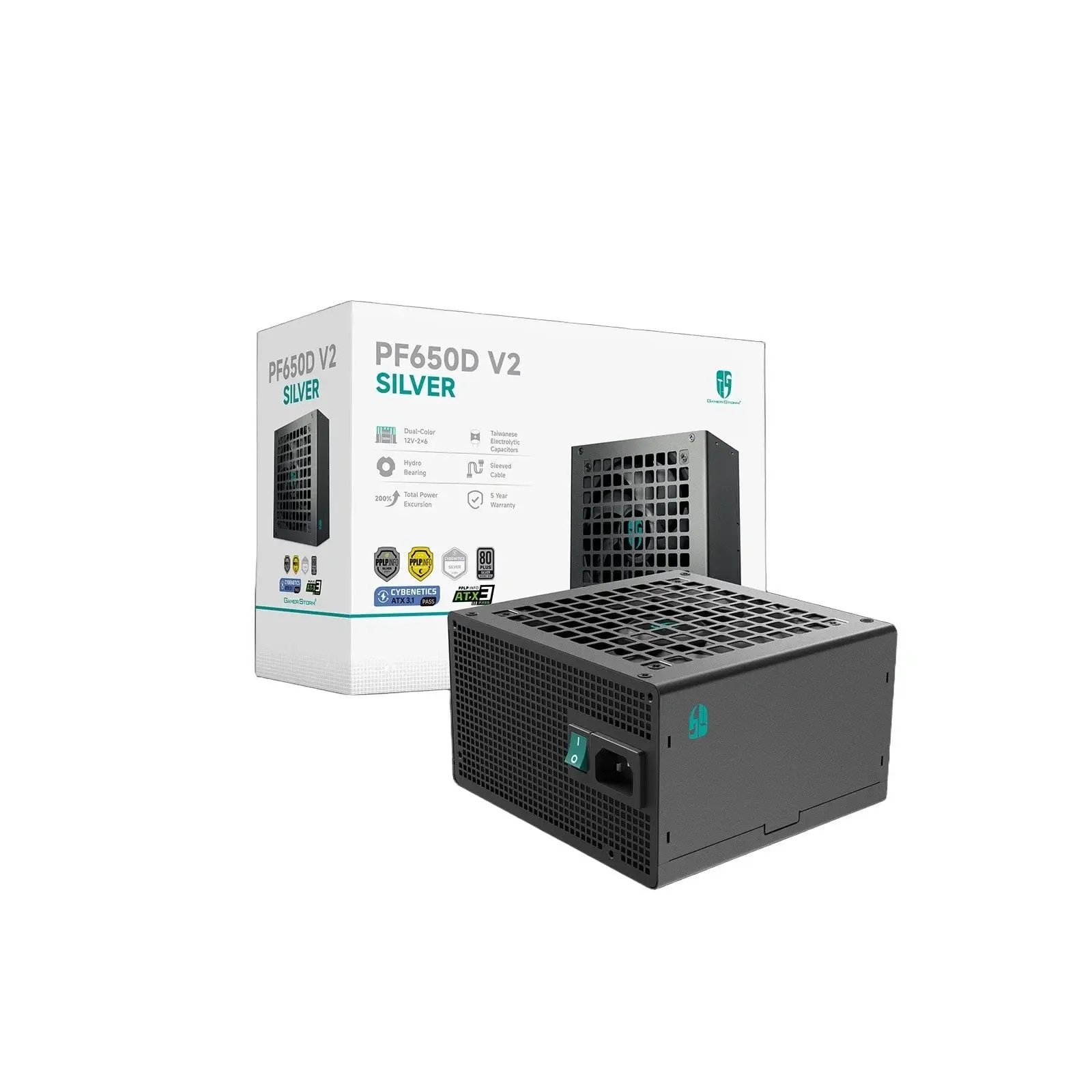 Блок питания Deepcool Gamer Storm PF650D V2 650W (R-PF650D-HF0B-JGEU-V2) UA