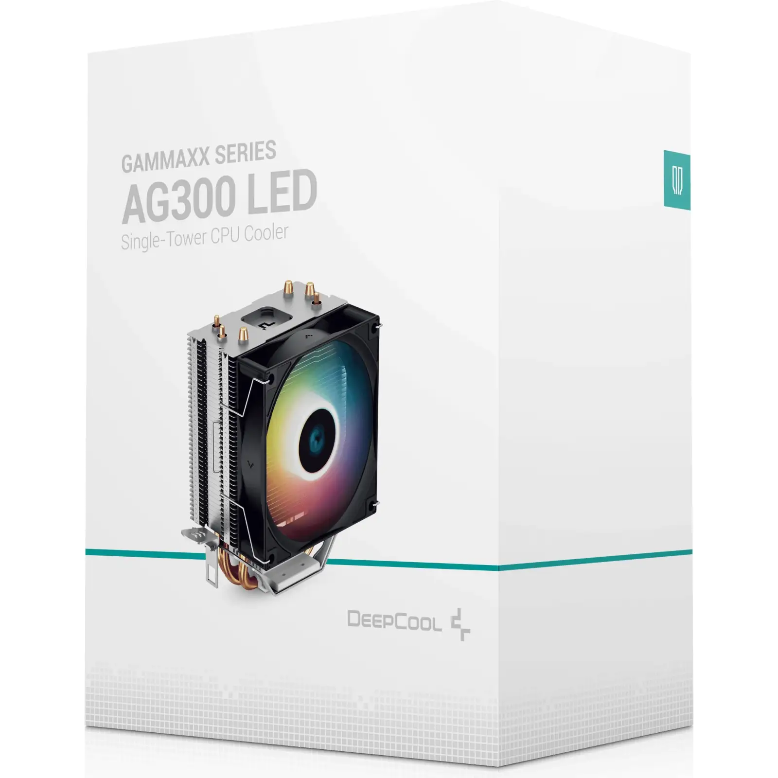Кулер процесорний DeepCool AG300 LED (R-AG300-BKLNMN-G) UA