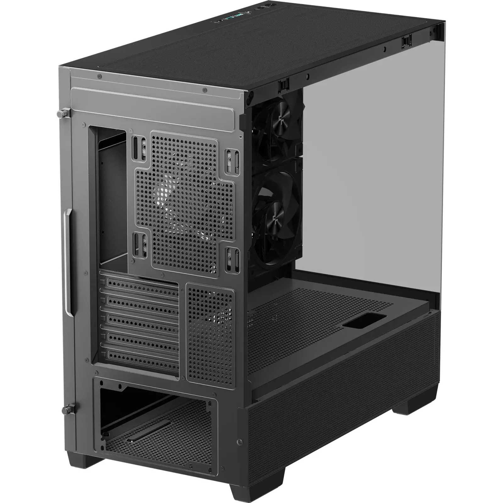 Корпус Deepcool CG380 3F Black Без БП (R-CG380-BKAGM3-G) UA