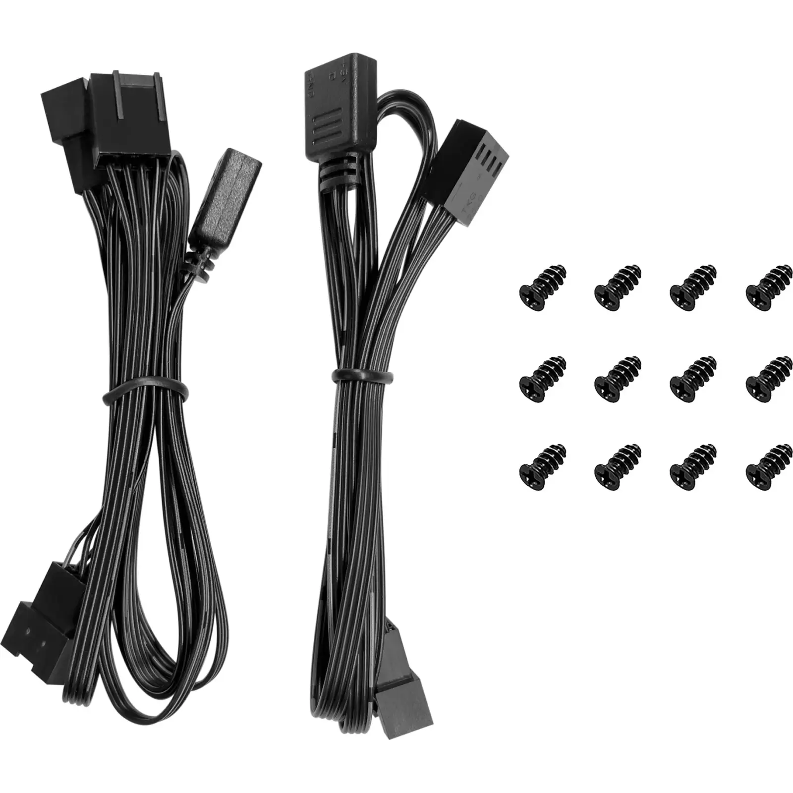 Набор вентиляторов Deepcool FL12 SE 3 in 1 Black (R-FL12SE-BKAPN3-G) UA