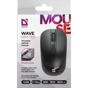 Миша Defender Wave MM-995 Black (52995) UA