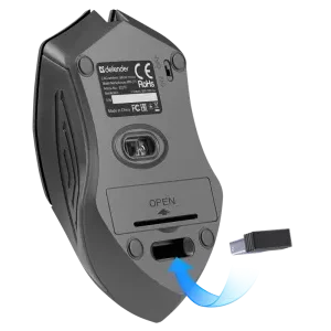 Миша Defender Accura MM-275 Red (52276) UA