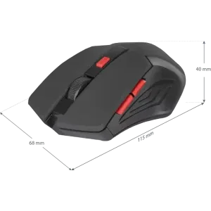 Миша Defender Accura MM-275 Red (52276) UA