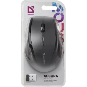 Миша Defender Accura MM-365 Wireless Black (52365) UA