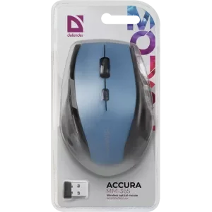 Миша Defender Accura MM-365 Wireless Blue (52366) UA