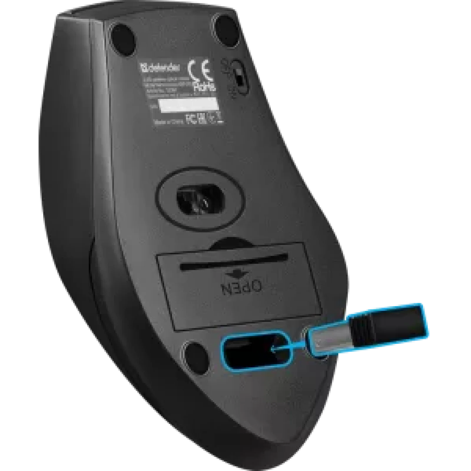 Миша Defender Accura MM-365 Wireless Red (52367) UA