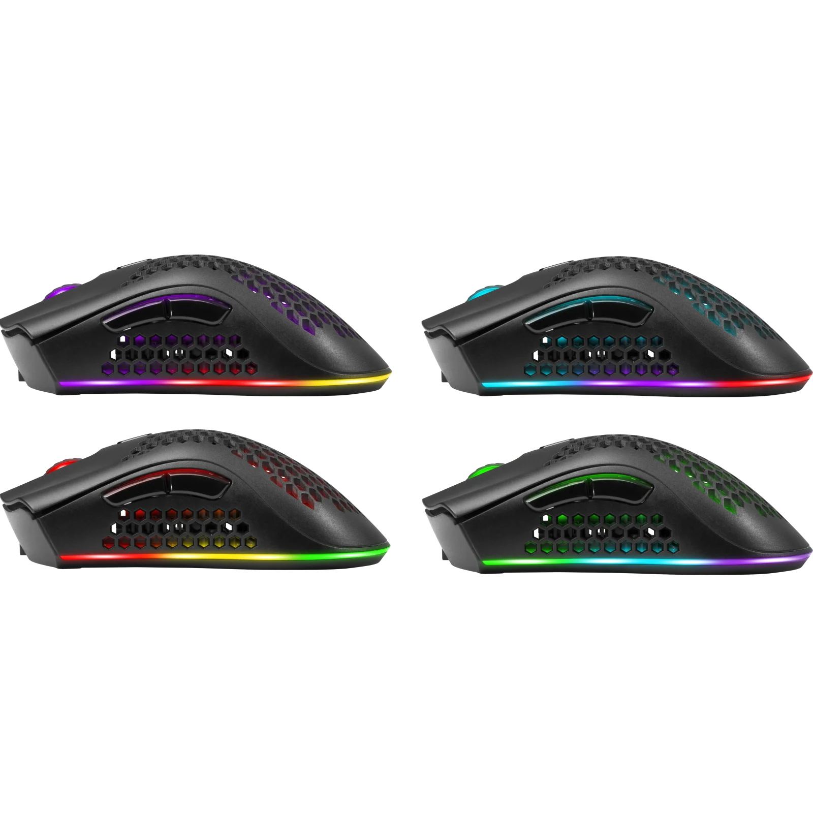 Миша DEFENDER Warlock GM-709L RGB, Black (52709) UA