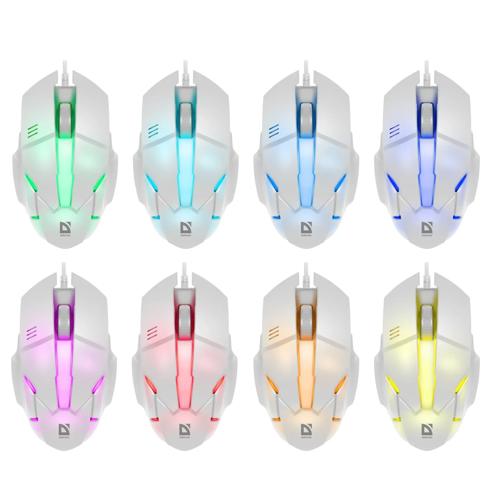 Миша Defender Host MB-982 USB White (52983) UA