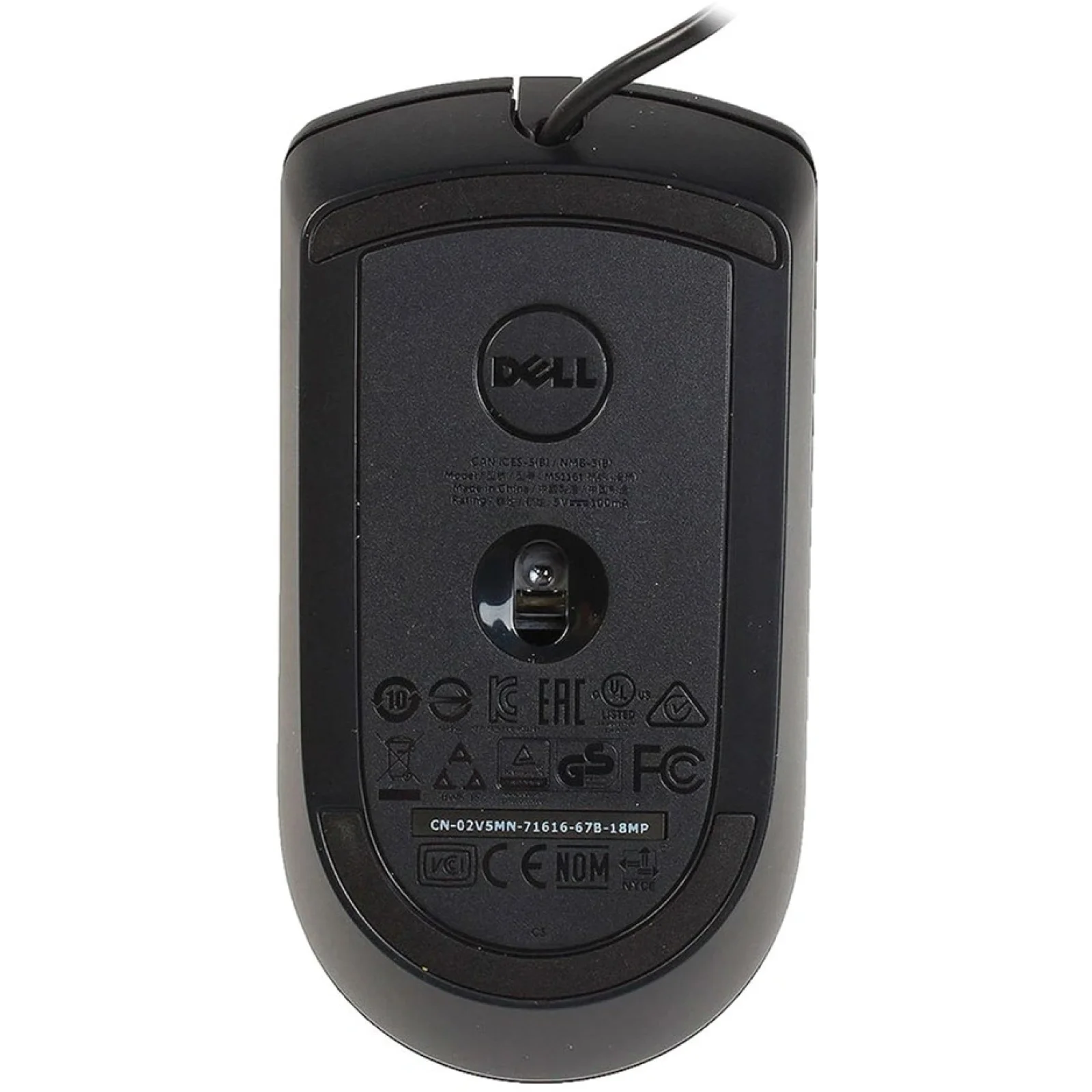 Миша Dell Optical MS116 Black (570-AAIR) UA
