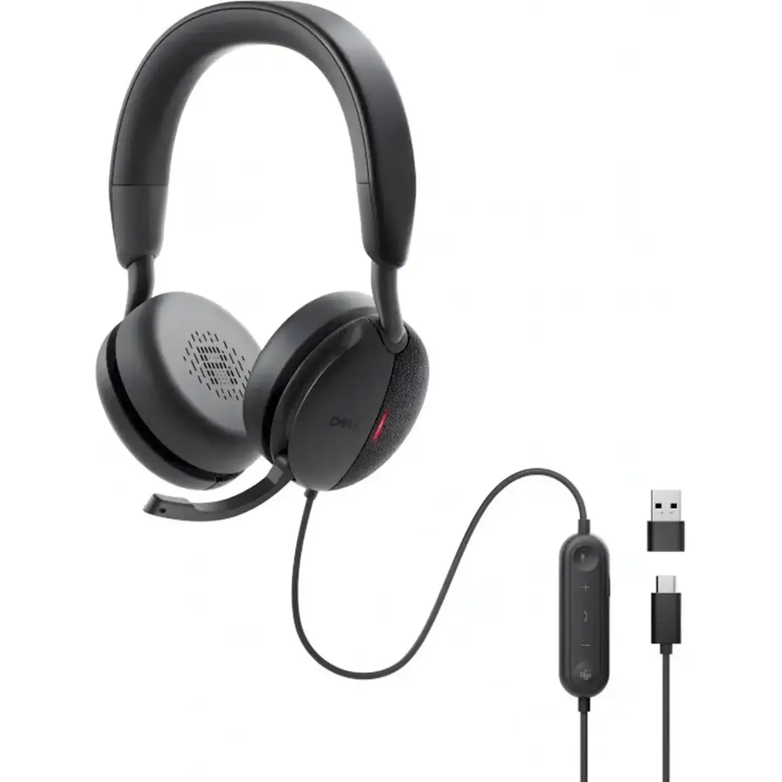 Гарнітура Dell Pro Wired ANC Headset WH5024 Black (520-BBGQ) UA
