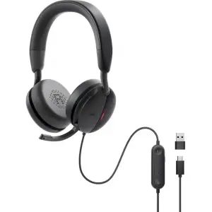 Гарнітура Dell Pro Wired ANC Headset WH5024 Black (520-BBGQ) UA