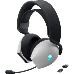 Гарнітура ігрова Dell Alienware Tri-Mode Wireless Gaming Headset AW725H White (545-BBFV) UA