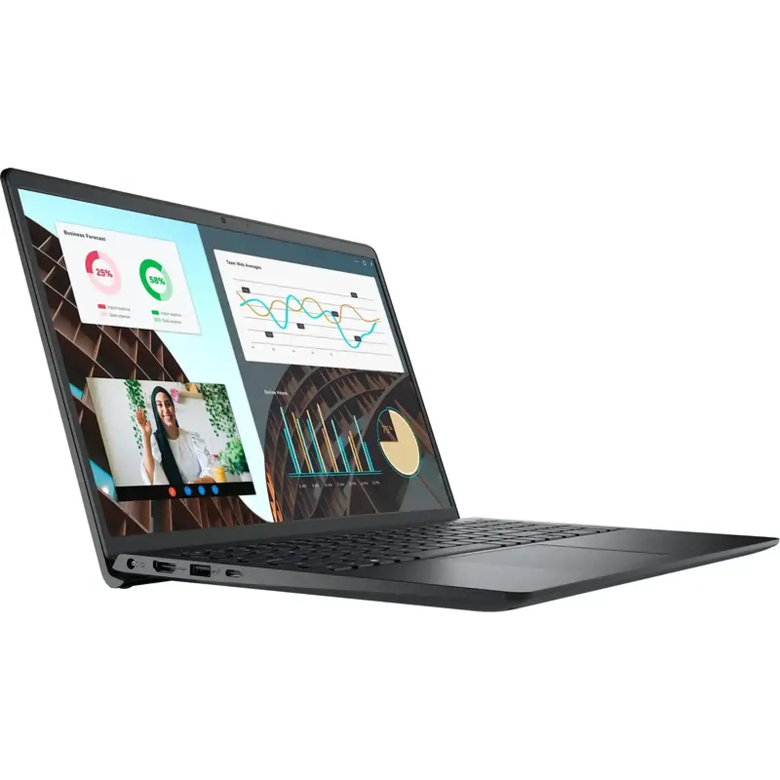 Ноутбук Dell Vostro 3530 Carbon Black (N3404PVNB3530UA_W11P) UA