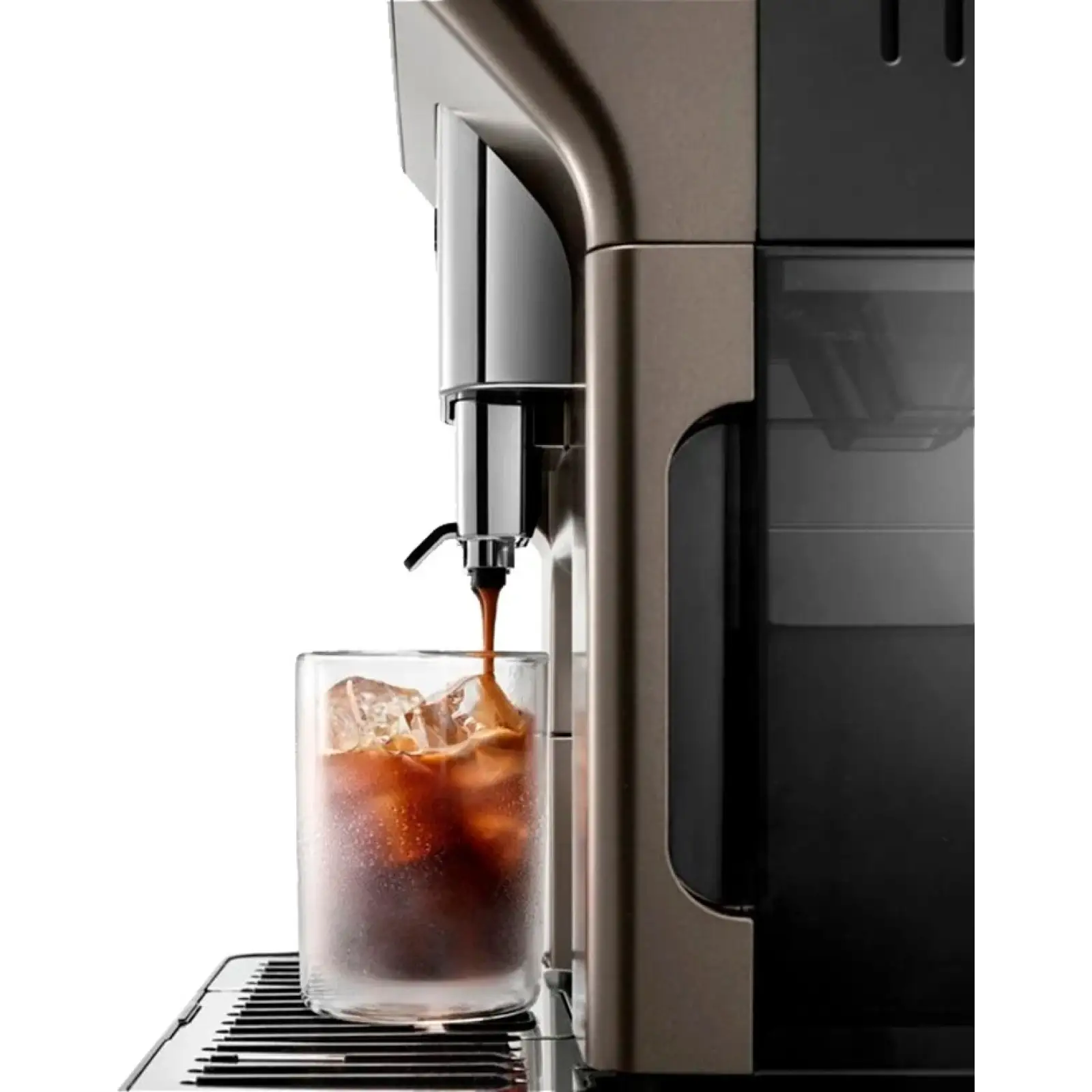 Кавомашина автоматична Delonghi Eletta Explore ECAM 450.86.T Титановий UA