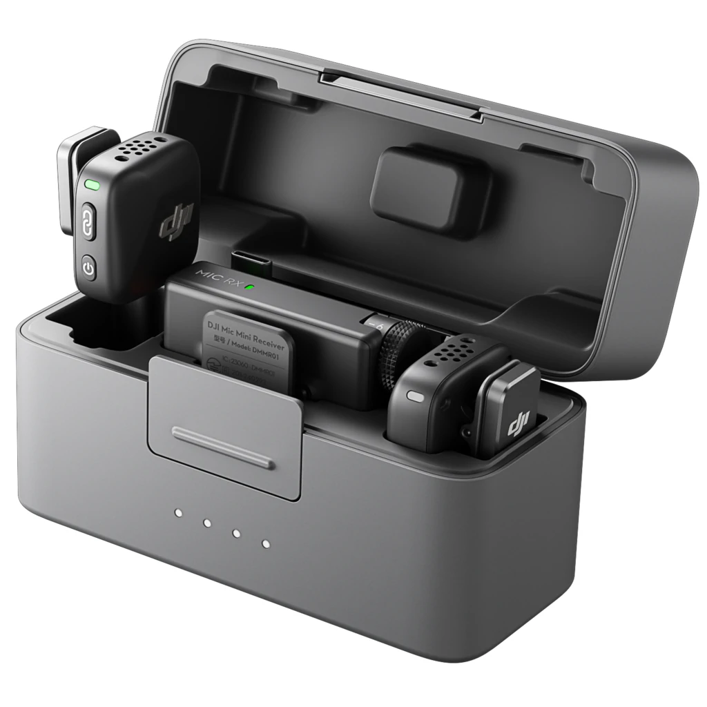 Мікрофонна система DJI Mic Mini (2TX + 1RX + Charging Case) (CP.RN.00000433.01)