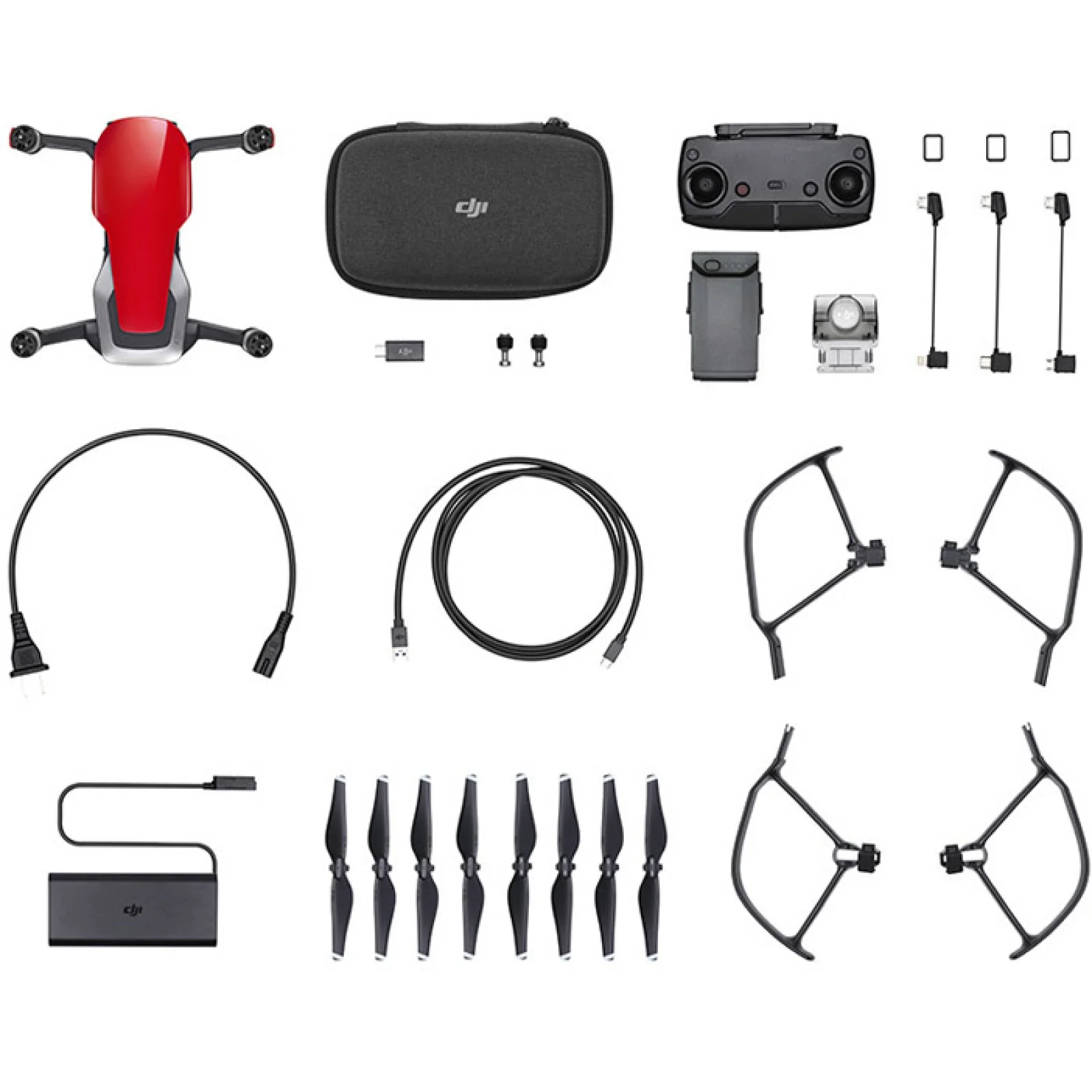 Квадрокоптер DJI Mavic Air Flame Red