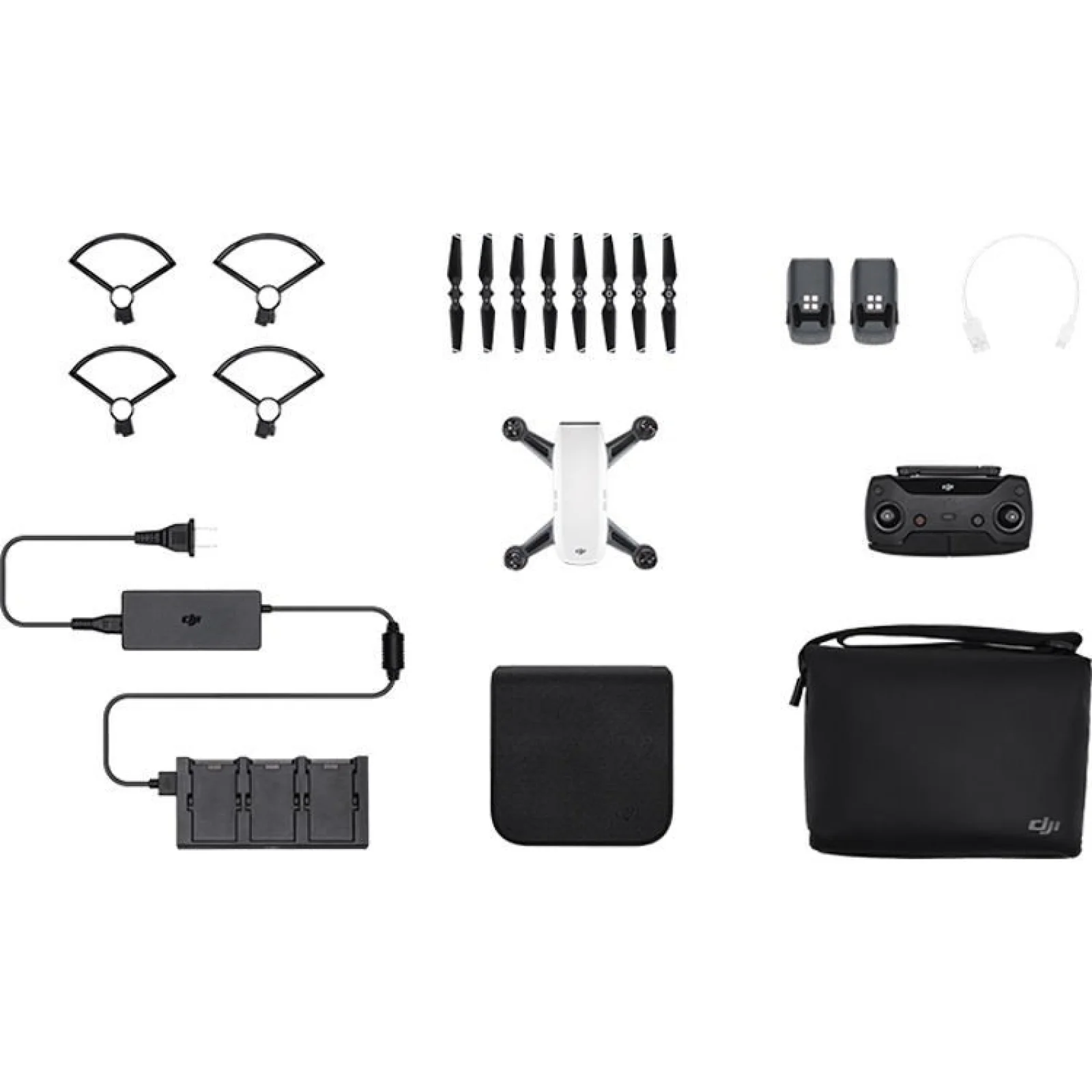 Квадрокоптер DJI Spark Fly More Combo Alpina White