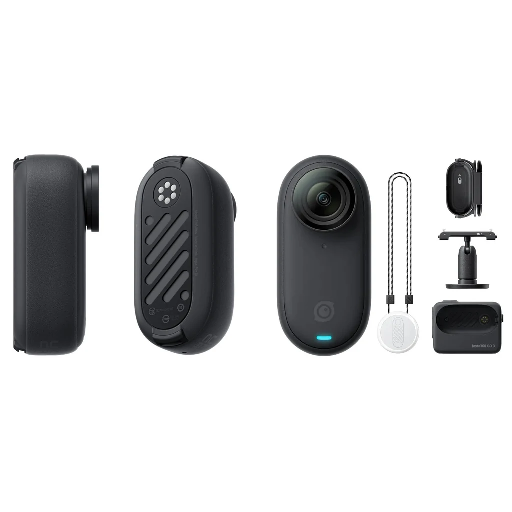 Экшн-камера Insta360 GO 3 128GB Midnight Black (CINSABKA(128GB)BLACK)