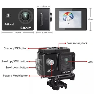 Экшн-камера SJCAM SJ4000 AIR HD 4K 30FPS Black