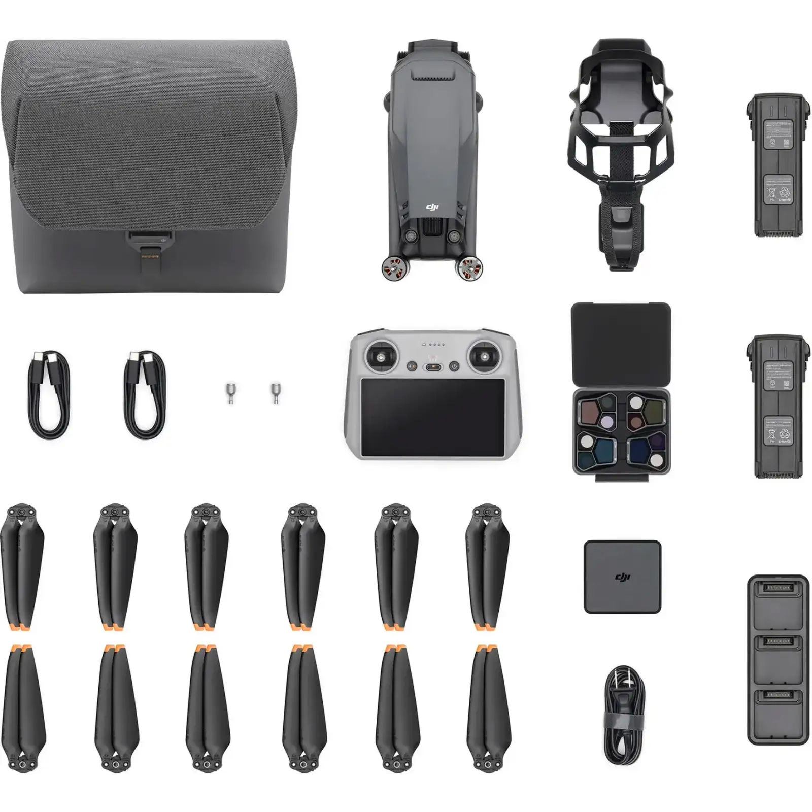 Квадрокоптер DJI Mavic 3 Pro Fly More Combo with DJI RC (CP.MA.00000660.01) No Box