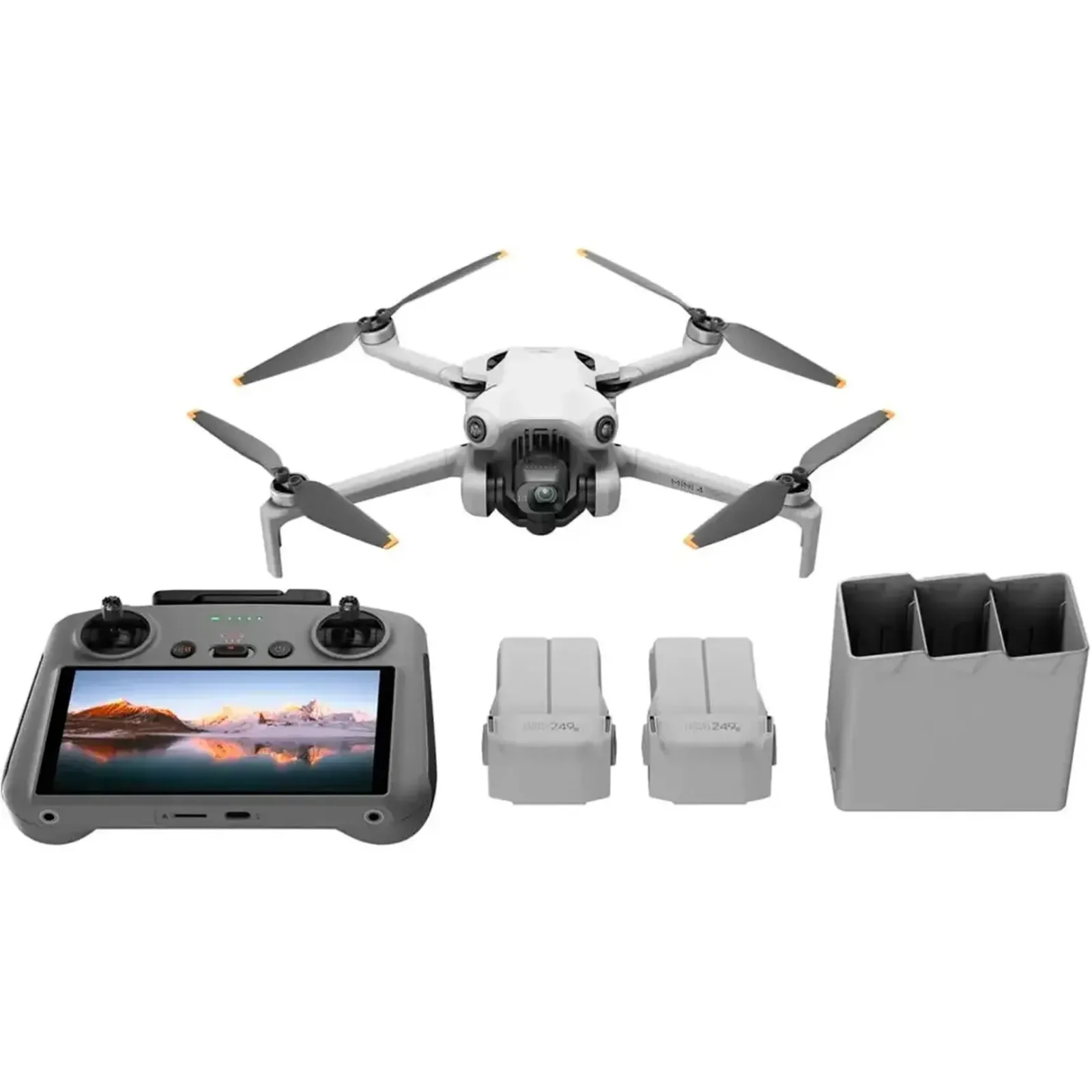 Квадрокоптер DJI Mini 4 Pro Fly More Combo DJI RC 2 (CP.MA.00000735.01) No Box
