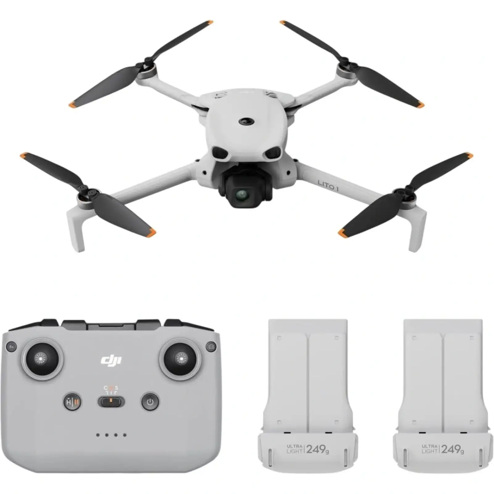 Квадрокоптер DJI Lito X1 Two-Battery Combo RC-N3 (CP.MA.00000977.01)