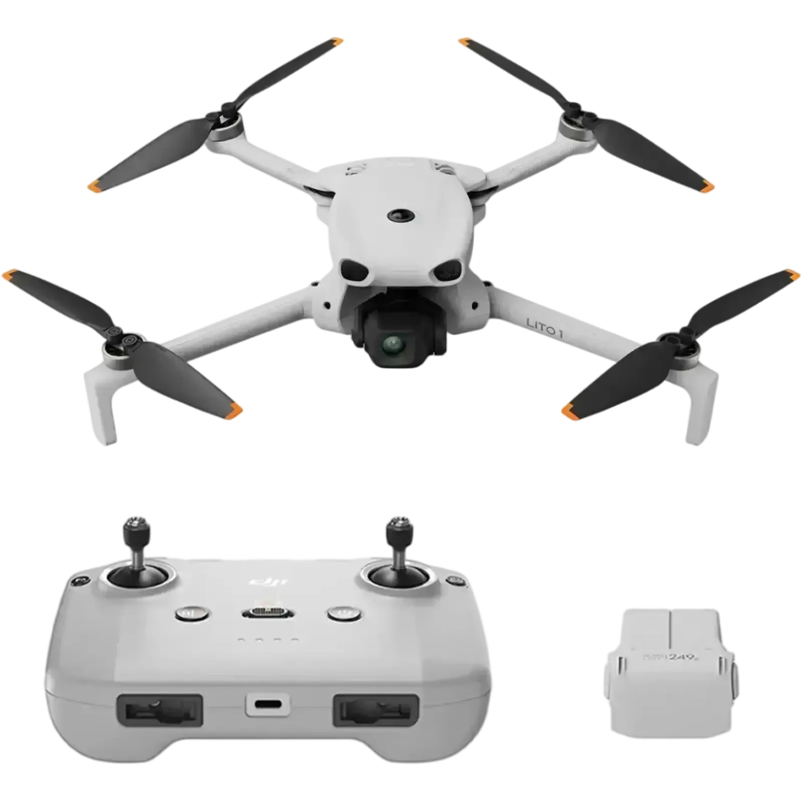 Квадрокоптер DJI Lito 1 RC-N3 (CP.MA.00000990.01, 6937224146877)