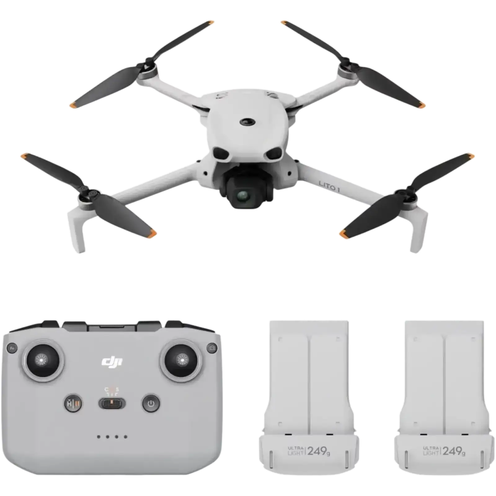 Квадрокоптер DJI Lito X1 Combo with 2 Batteries (DJI RC-N3) (CP.MA.00001008.01)