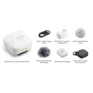 Передавач радіосистеми DJI Mic Mini Arctic White (CP.RN.00000430.01)
