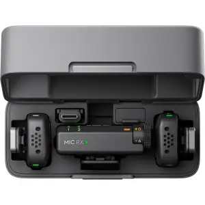 Мікрофонна система DJI Mic Mini (2TX + 1RX + Charging Case) (CP.RN.00000433.01) UA