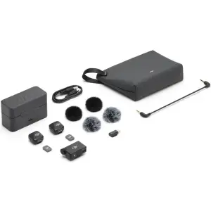 Мікрофонна система DJI Mic Mini (2TX + 1RX + Charging Case) (CP.RN.00000433.01) UA