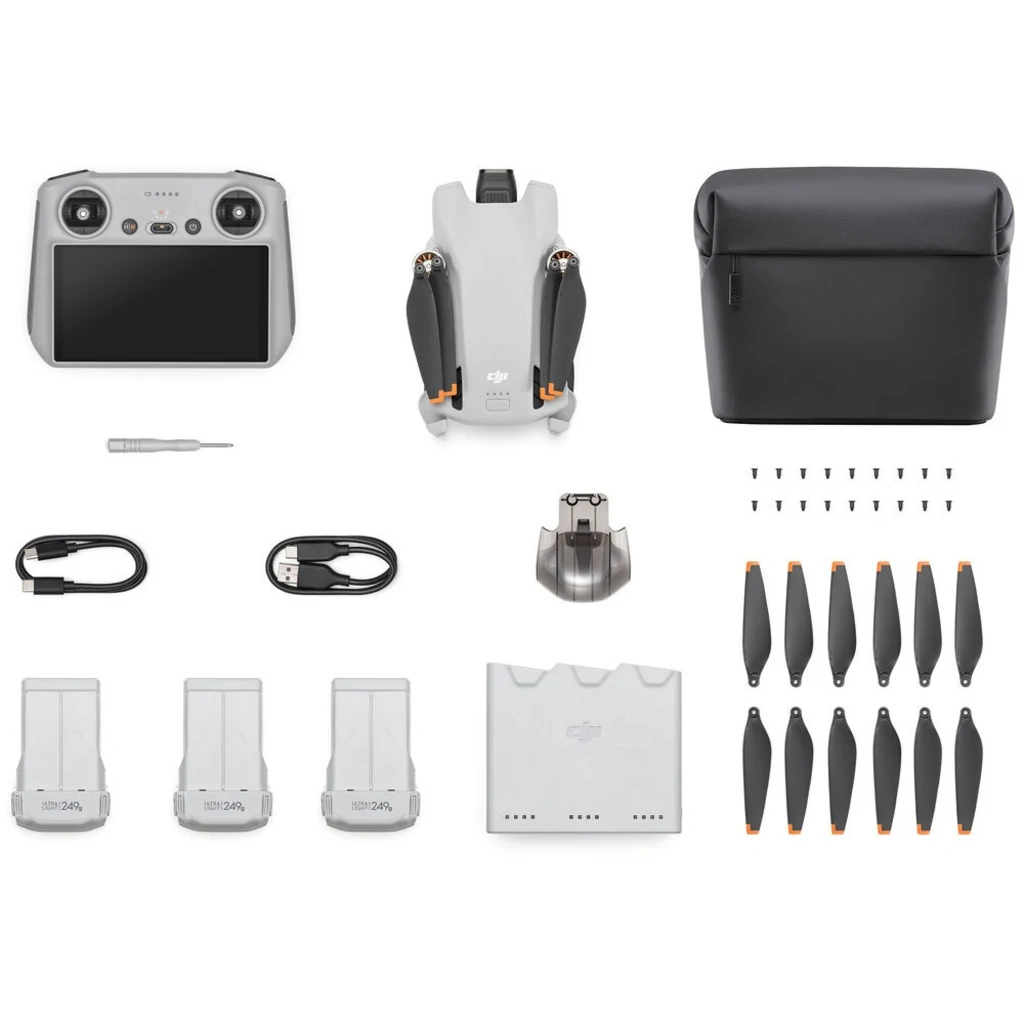 Квадрокоптер DJI Mini 3 with DJI RC Remote Fly More Combo (CP.MA.00000613.01)