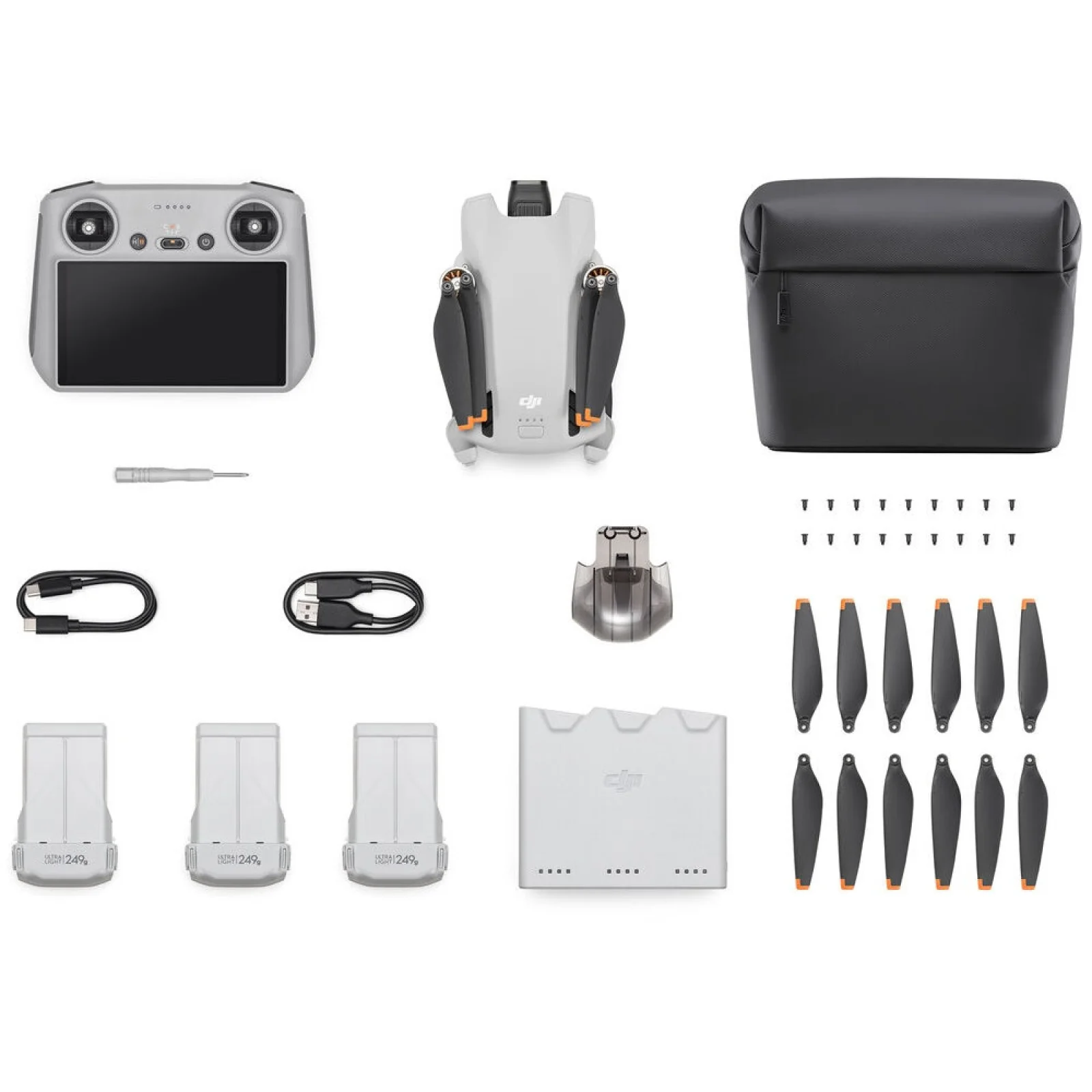Квадрокоптер DJI Mini 3 with DJI RC Remote Fly More Combo (CP.MA.00000613.01)