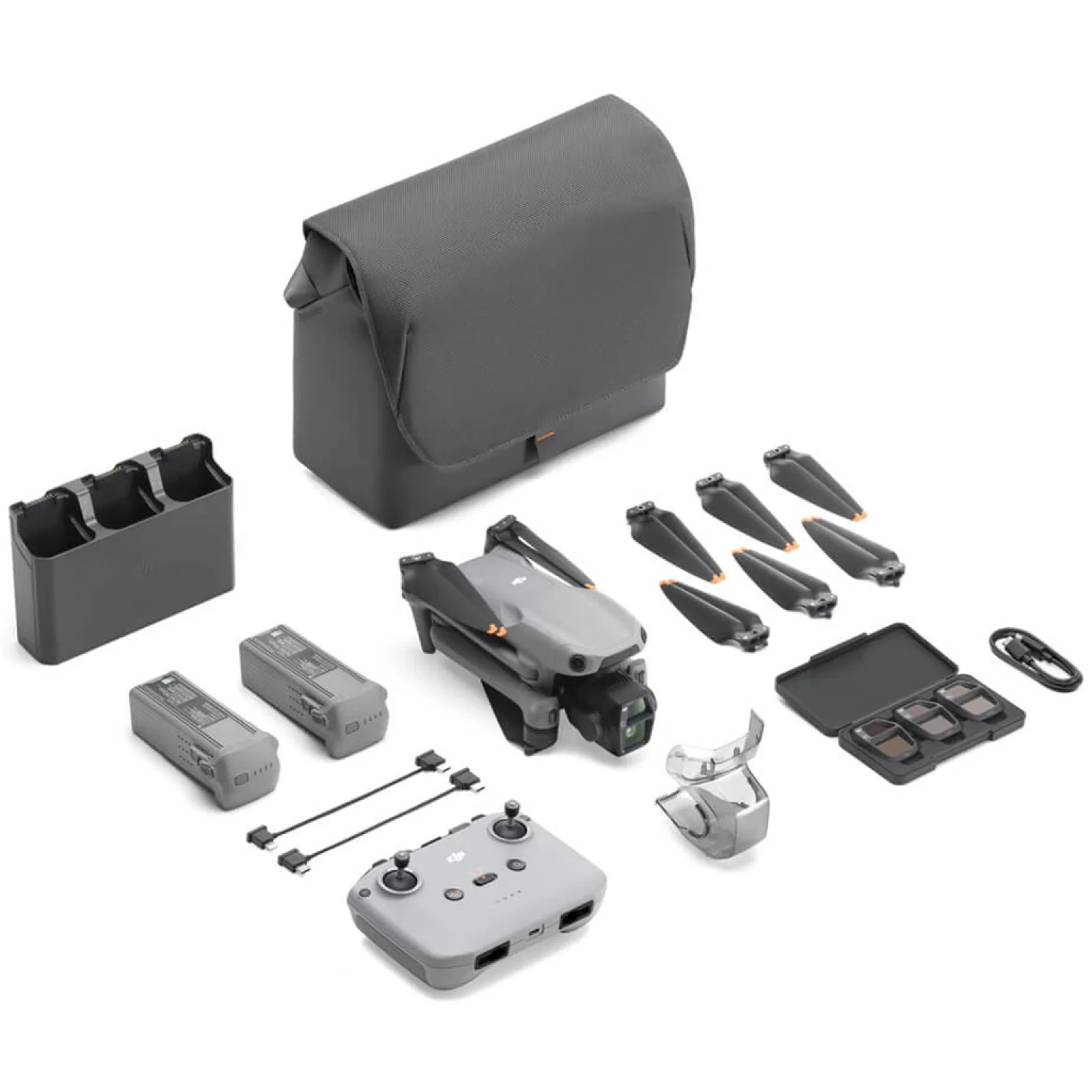 Квадрокоптер DJI Air 3S Fly More Combo with RC-N3 (CP.MA.00000815.01, CP.MA.00000815.02)
