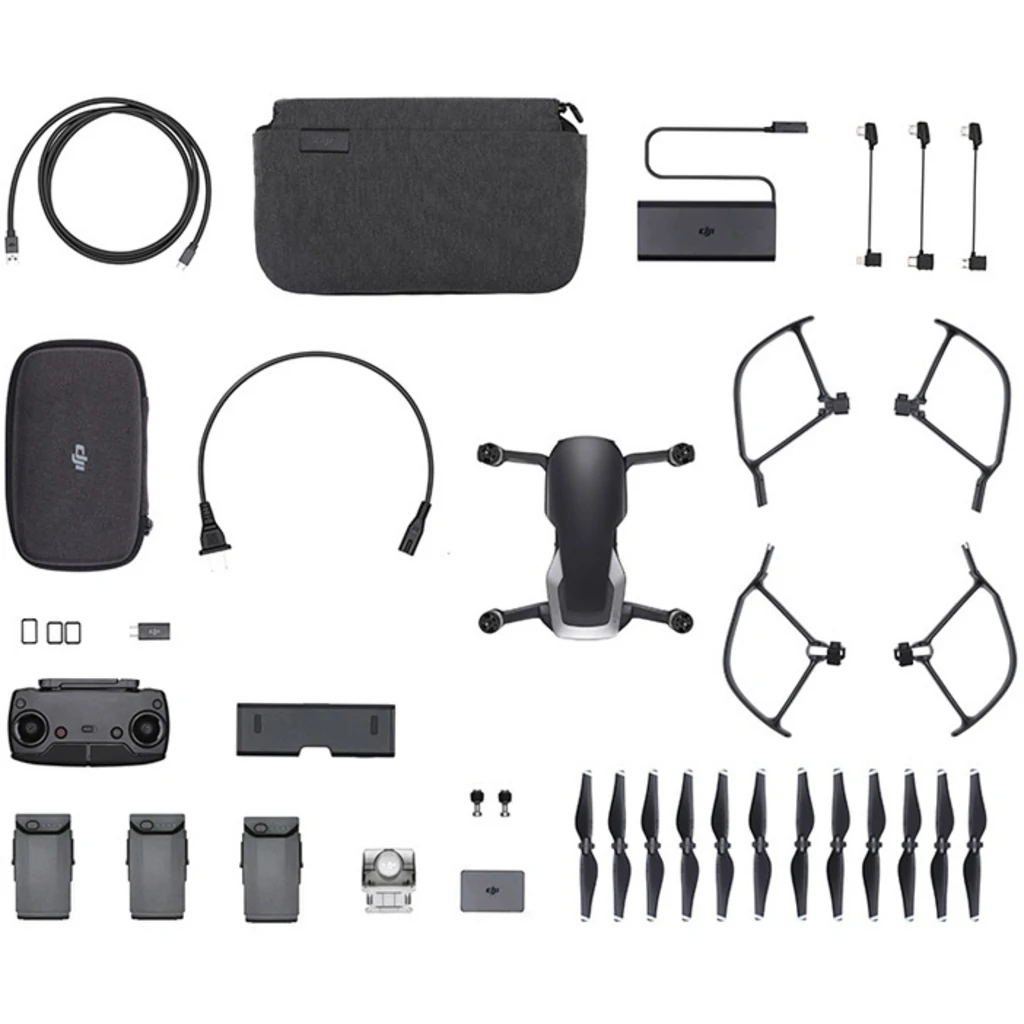 Квадрокоптер DJI Mavic Air Fly More Combo Onyx Black