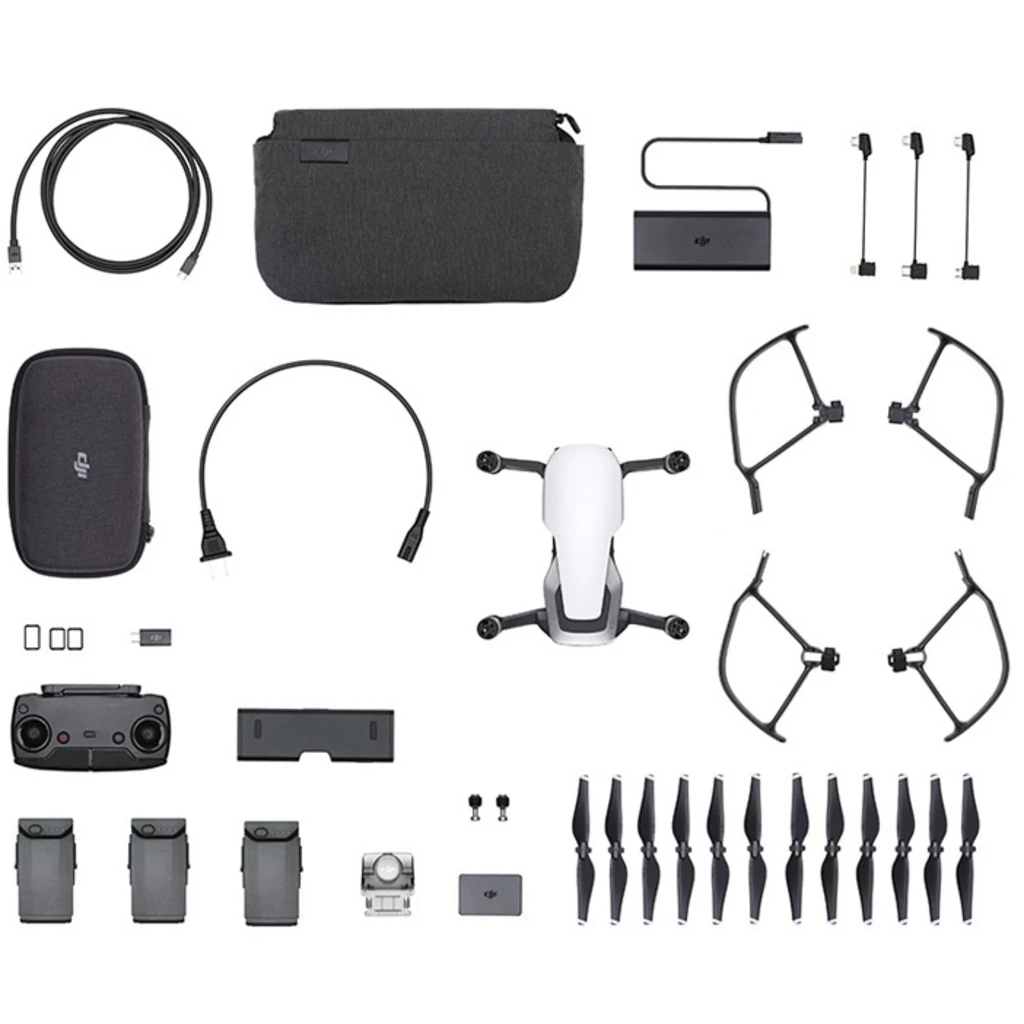 Квадрокоптер DJI Mavic Air Fly More Combo Arctic White
