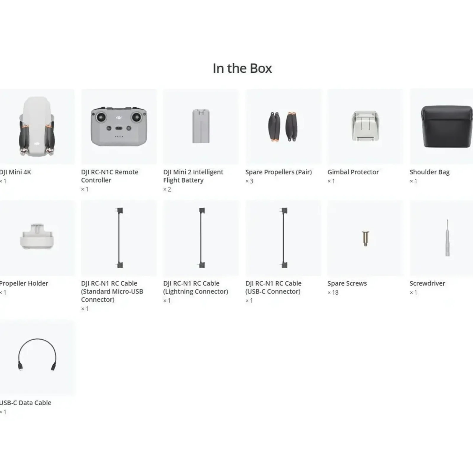 Квадрокоптер DJI Mini 4K Camera Drone Combo